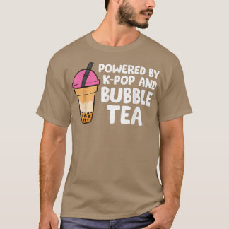Aangedreven door K-pop en brabbeltea Love Boba en  T-shirt