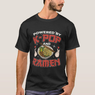 Aangedreven door K-Pop en Ra Kpop Music T-shirt