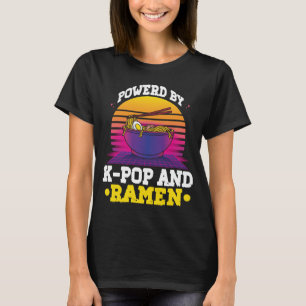 Aangedreven door K-pop en Ramen Kpop Merch Merchan T-shirt