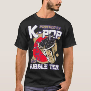 Aangedreven door Kand Bubble Tea Boba Tea KPOP 1 T-shirt