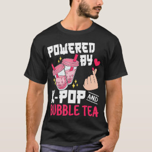 Aangedreven door KAnd Bubble Tea Schattige Kpop Mu T-shirt
