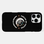 Aangedreven door koffie, aangedreven door ambitie  iPhone hoesje (Achterkant horizontaal)