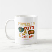 Aangedreven door koffie en 6 uur drop-off back-to- koffiemok (Links)