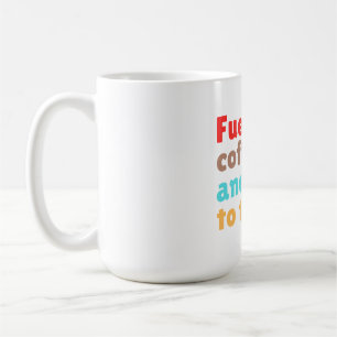 Aangedreven door koffie en klaar om les te geven – koffiemok