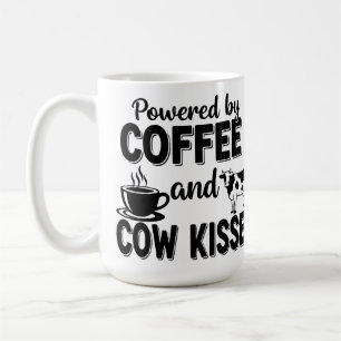 Aangedreven door koffie en koeienkusjes koffiemok
