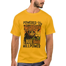 Aangedreven door koffie en pure pap wilskracht