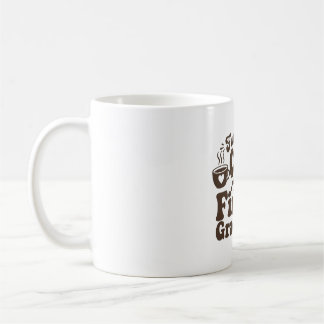 Aangedreven Door Koffie En Retro Leerkrachten Van Koffiemok