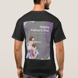 Aangedreven door koffie & liefde t-shirt