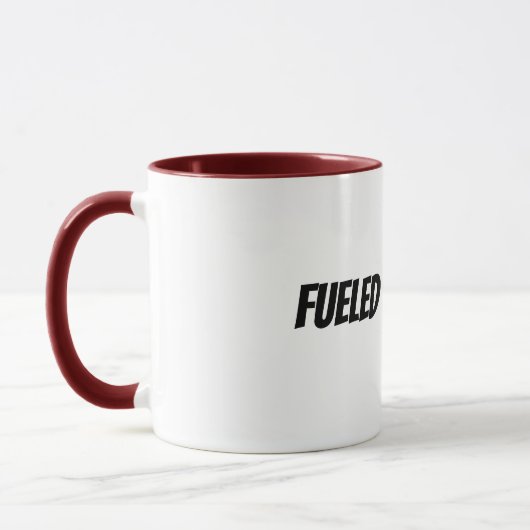 aangedreven door koffie mok (Links)