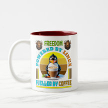Aangedreven door Linux - Aangedreven door koffie
