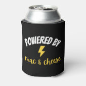 Aangedreven door Mac en Cheese Blikjeskoeler (Blikje Achterkant)