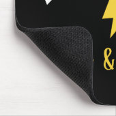 Aangedreven door Mac en Cheese Muismat (Hoek)