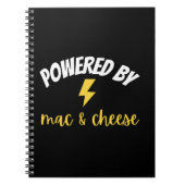 Aangedreven door Mac en Cheese Notitieboek (Voorkant)
