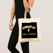 Aangedreven door Mac en Cheese Tote Bag (Voorkant (product))