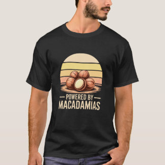 Aangedreven door Macadamias Retro Tropische Zonson T-shirt