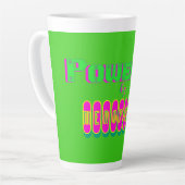 Aangedreven door menopauze 6 Latte Mok (Linkerhoek)