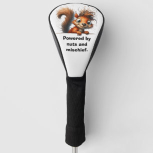 Aangedreven door Noten en Ondeugd Golfheadcover