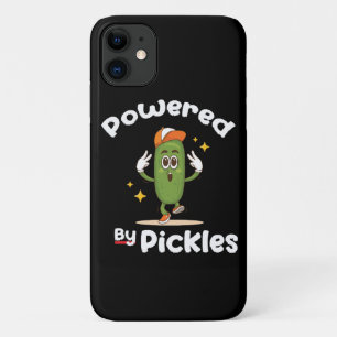 Aangedreven door Pickles Voedsel Augurk Grappig iPhone 11 Hoesje