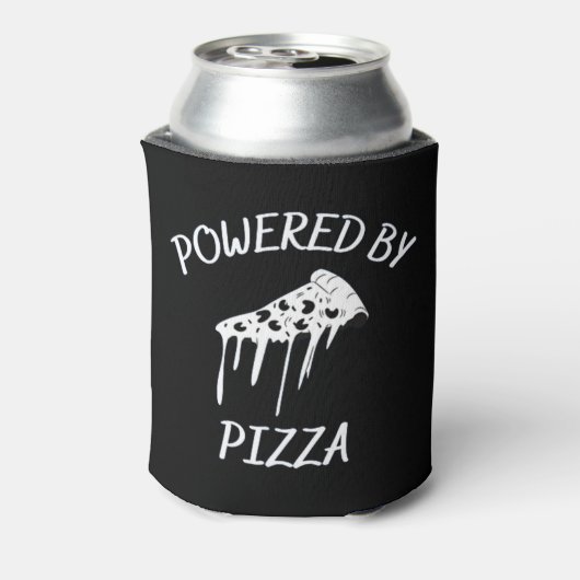 Aangedreven door Pizza Blikjeskoeler (Blikje Achterkant)