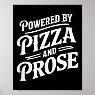 Aangedreven door pizza en proza poster