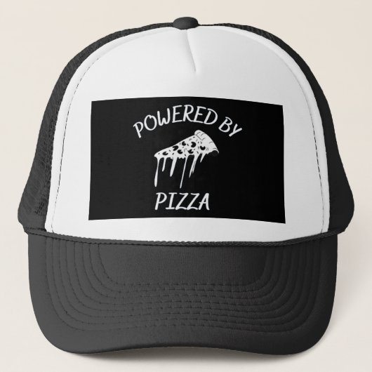 Aangedreven door Pizza Trucker Pet (Voorkant)