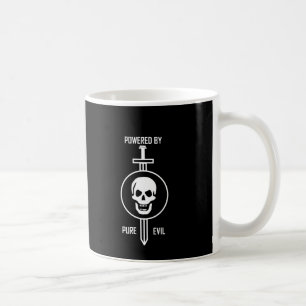 Aangedreven door puur aambeeld koffiemok