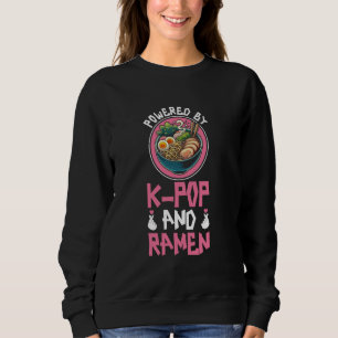 Aangedreven door Ramen en K-Pop Ramen Kpop merchan Trui