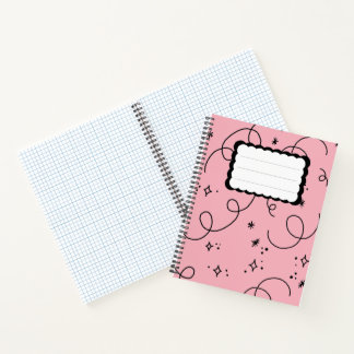 Aangedreven door roze Notitieboek