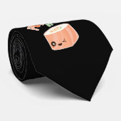 Aangedreven door Salmon Sushi Stropdas (Opgerold)