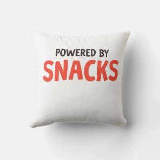 Aangedreven door snacks - Schattige Cartoon Food L Kussen