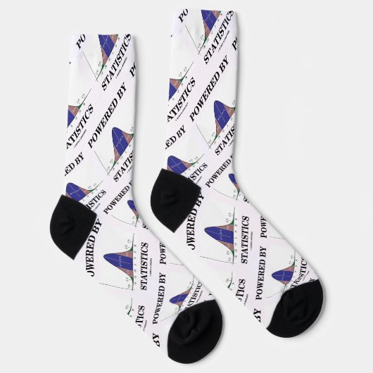 Aangedreven door Statistieken Bell Curve Statistie Sokken (Rechts)