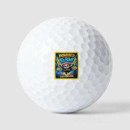 Aangedreven door Sushi – Schattige Superheld Sushi Golfballen