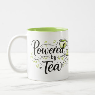 Aangedreven door Thee Cute Theekopje Theezakje Ill Tweekleurige Koffiemok