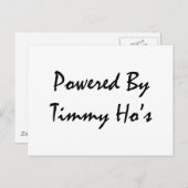 Aangedreven door tijden briefkaart (Voorkant / Achterkant)