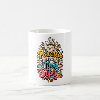 Aangedreven door Tiny Sips – Mop met koffieliefheb Koffiemok