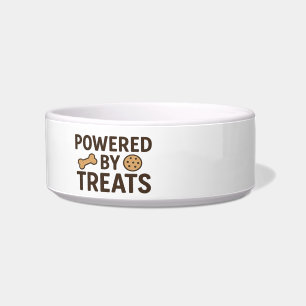 “Aangedreven door Treats” Kattenbak Voerbakje