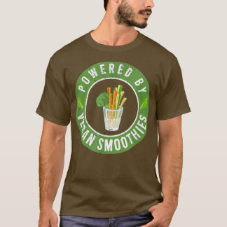 Aangedreven door Vegan Smoothies perfect voor vege T-shirt