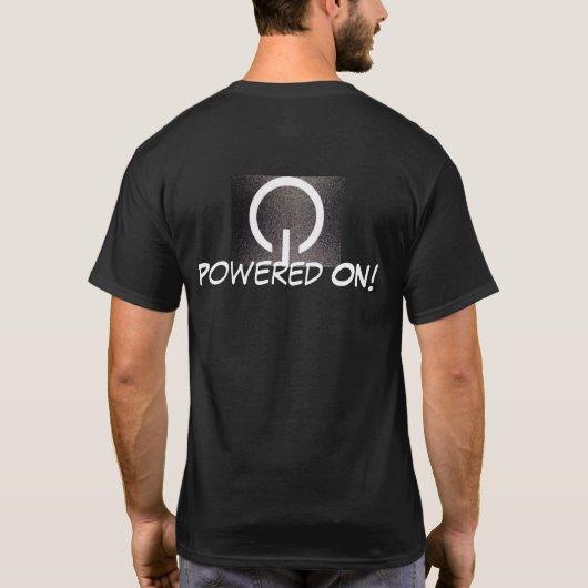 Aangedreven T-shirt voor de werkout (Achterkant)