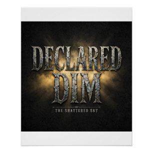 Aangegeven Dim — Kunstposter Perfect Poster
