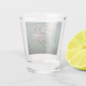 Aangelokt Shot Glas (Achterkant)