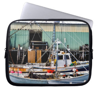 Aangemeerde boten laptop sleeve