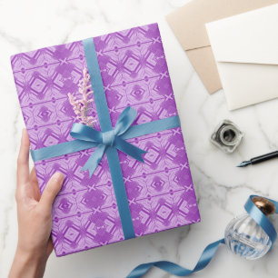 Aangenaam abstract Chevron-patroon Cadeaupapier
