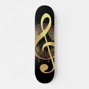 Aangenaam deuntje - Goud Skateboard