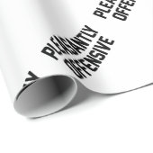 Aangenaam offensief cadeaupapier (Rol Hoek)