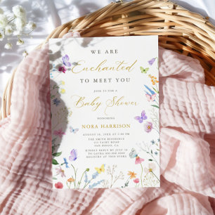 Aangenaam om u te ontmoeten Baby shower Kaart