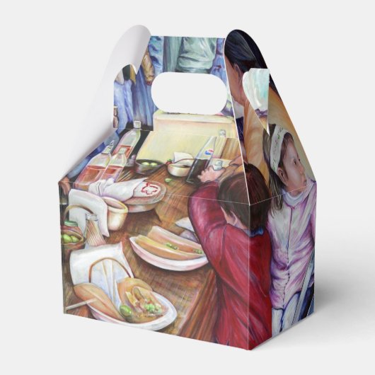 Aangename picknick bedankdoosjes (Voorkant Zijde)