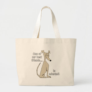 Aangenomen~Fawn Grote Tote Bag