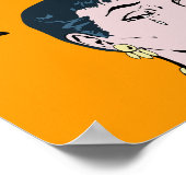 Aangepastبديا ساف رIk wil reizen Sad Arab Comic Poster (Hoek)