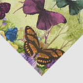 Aangepast 10 lb-weefselpapier, witte, BUTTERFLY WE Tissuepapier (Detail)