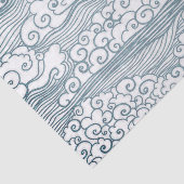 Aangepast 10lb-weefselpapier, White-Japans CLOUD Tissuepapier (Detail)